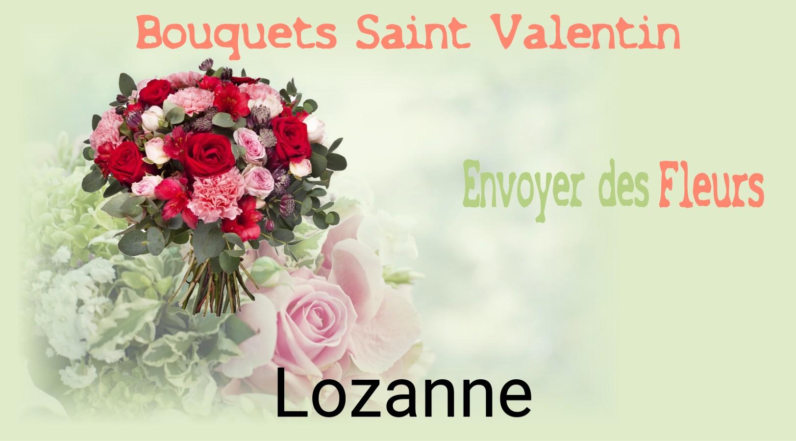 Roses de Saint-Valentin livrées à Lozanne
